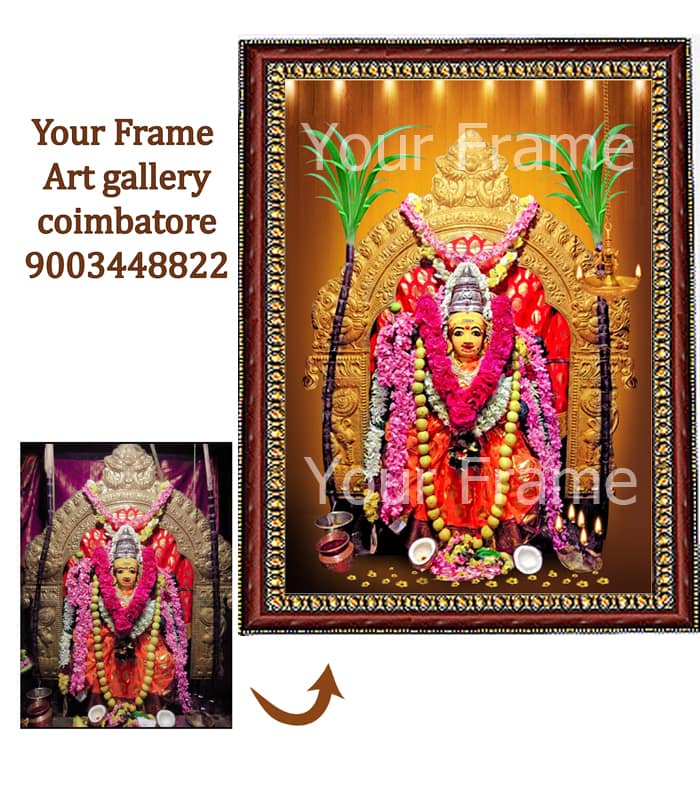 kuladeivam photo frames Custom Kula Deivam Photo Frames | Personalized Family Deity Art - Image 1