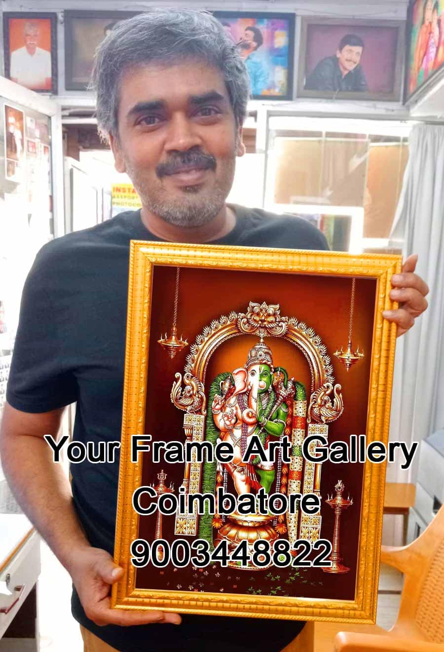 Adhyantha-Prabhu-half-hanuman-half-ganesha-photo-frame Adhyantha Prabhu half hanuman half ganesha photo frame - Image 1